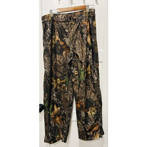 Men's Cabela's Cargo hunting Pants XL Brown Green Camo waterproof